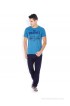 John Players Blue Round Neck T Shirt